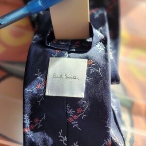 Paul Smith men's leaf and branches tie.